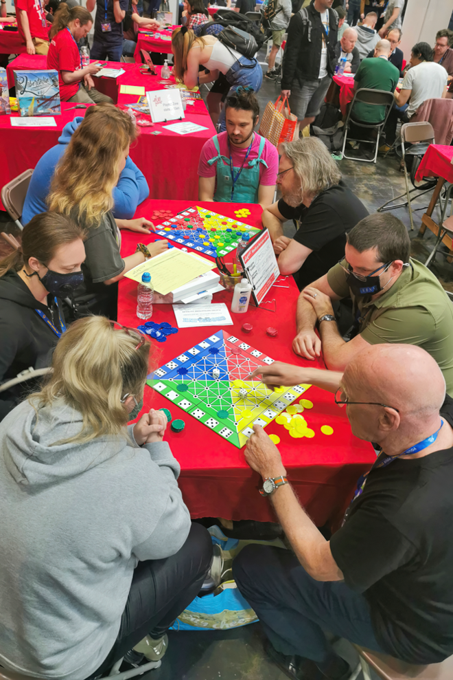 Public game testing of Cross Link at Games Expo